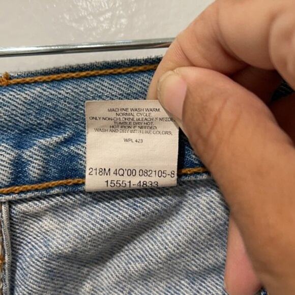 Levi’s 550 VTG Y2K High Waist Tapered  Jeans - Picture 7 of 10